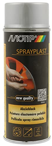 MOTIP SprayPlast Pellicola Spray Rimovibile ARGENTO