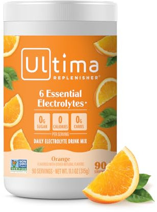 Ultima Replenisher, Electrolyte Powder, Orange, 306gram