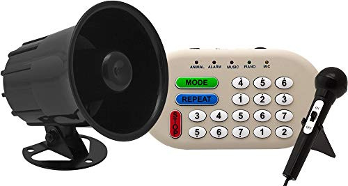 VIXEN HORNS 12V 15W Electronic 46-Sound Vehicle Horn & PA Loudspeaker System NEW