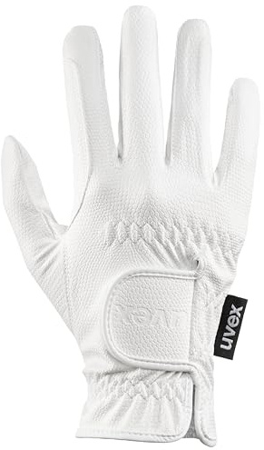 uvex sportstyle - elastisk ridhandske för dam och herr - mycket bra grepp & hållbarhet - anpassad för pekskärm - white - 11