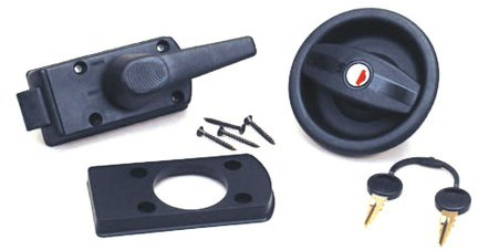 Vecam Door Lock Complete Barrel Right Hand Keys Caravan Motorhome