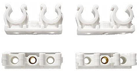 Cornat TP561304 Rohr-Clips doppelt 18 mm, 25 Stück