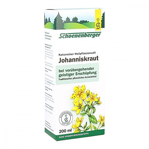 JOHANNISKRAUT SAFT Schoenenberger 200 ml