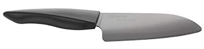 KYOCERA ZK-140 BK EU - 14cm Ceramic Santoku Knife, Black