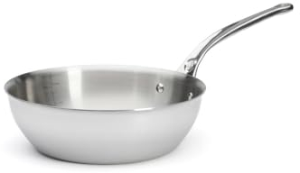 DeBuyer De Buyer Affinity Schmorpfanne, gewölbt, grau, Diamètre 24 cm, 3736.24