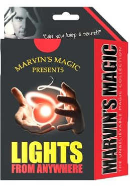 Marvin's Magic - Lights from Everywhere - Teen & Adult Edition - Professional Adult Tricks Set - Amazing Magic Tricks for Teens & Adults - Includes Light Props and Instructions