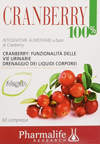 Pharmalife Cranberry 100% Integratore Alimentare 60 Compresse