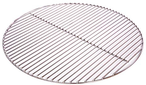 Massiver Grillrost Ø 67 cm aus Edelstahl rostfrei und elektropoliert 6 mm für Grill rund, Kugelgrill, Feuerschalen Grillschalen Rundgrill