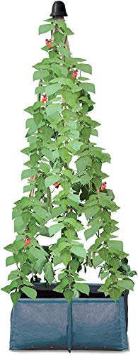Muddy Hands Pea & Runner Bean Planter Vegetable Plant Growing Bag Outdoor Garden Grow Bag Pot Container Support Frame