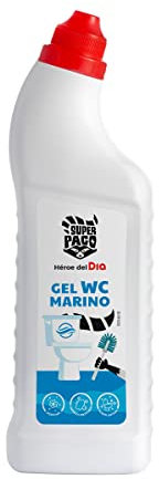 DIA SUPER PACO gel limpiador wc azul marino botella 1 lt