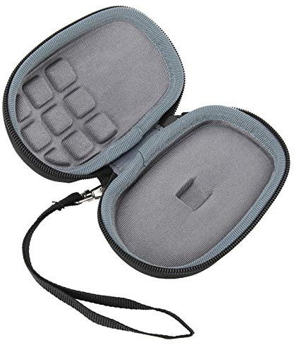 Yunseity Funda de Ratón para Ratón Inalámbrico Logitech M275 M330, Funda de Almacenamiento de Viaje de EVa Dura Portátil, Funda de Transporte Impermeable Y a Prueba de Golpes