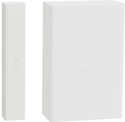 Schneider Electric Wiser Fenster-/Türsensor, Steuerung per App oder manuell, Zigbee, über Hub kompatibel mit Matter, Alexa, Google, Apple, Artikelnummer CCT591012