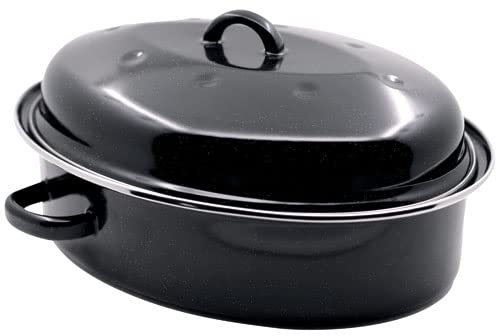 Daubière 32cm Roasty Cook émail noir