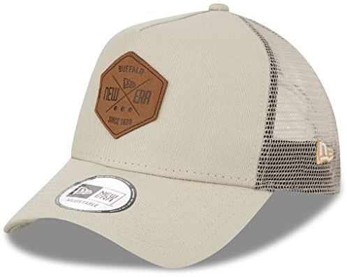 New Era Trucker Mesh Cap im Bundle mit UD Bandana NE Patch Beige #4094