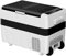 WOLTU Frigorifero Elettrico Portatile, Mini Frigo a Compressore da 40L, Congelatore con Ruote, Maniglia e Porta USB, 12/24V e 100-240V, per Auto, Barca, Camion, Camper