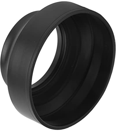 Generic Gegenlichtblende, 72mm, Schwarz, Gummi und Metall, Schraubanschluss, für Tele-, Standard- und Weitwinkelobjektive