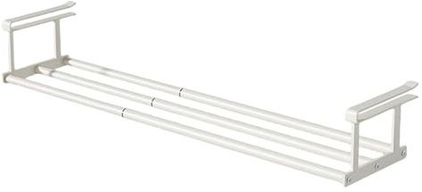 Maciun Schuhregal für Schrank, einziehbares Schuhschrank, platzsparende Aufhängung, Schuhkorb, verstellbares Speisekammerregal für Regal, nicht mehr als 2,5 cm