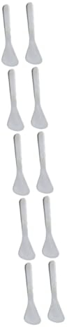 FOMIYES 10 Pezzi Cucchiaio Di Crema Per Gli Occhi Strumento Facciale Cucchiaio Di Crema Per Il Viso Make up Strumento Spatola Paletta Per Crema Per Gli Occhi Acciaio Inossidabile