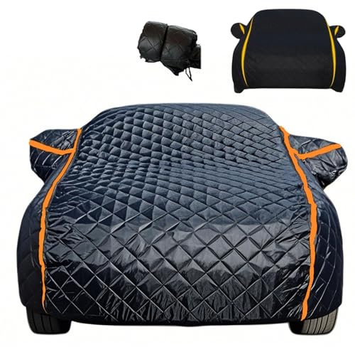 Thicken Outdoor Car Cover for Jaguar XK(XK8)(1996-2014) Black Hail Protection Car Cover All Weather,Customizable for Most Cars,Hatchback,Sedan and SUV