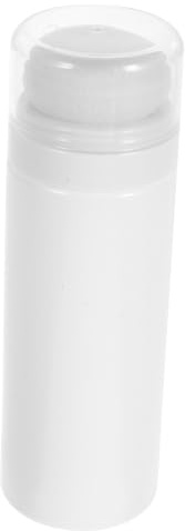 UPKOCH Babypuder Dose mit Quaste Tragbare Puderflasche aus Kunststoff Leicht zu Reinigen Sanft und Bequem für Unterwegs Weiß Zufällige Farbe