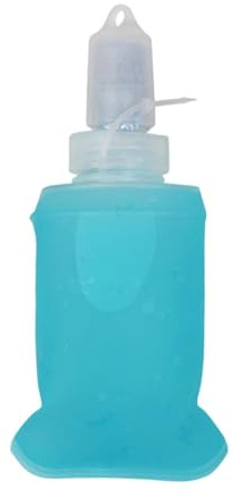 Gralara Gourde d'eau Souple Flasque de Randonnée Bouteille Portable Sac d'eau en TPU Équipement de Course avec Embout à Morsure Pratique Adaptée pour Les Ami