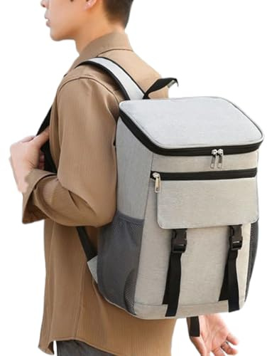 Mochila de refrigeración, Bolsa de Almuerzo aislada, Bolsa isotérmica Impermeable para Senderismo, Barbacoa, Camping, Deportes cotidianos, Viajes, Ciclismo
