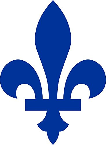 magFlags Drapeau Large Fleur de lys du québec | portrait flag | 1.35m² | 140x100cm