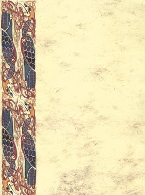Briefpapier, Schreibpapier mit keltischen Motiven