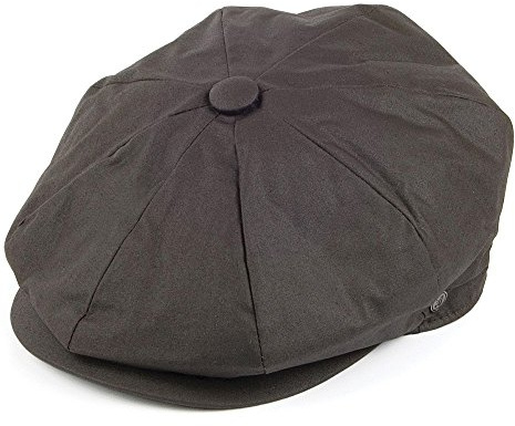 Jaxon & James Ballonmütze aus Wachstuch - Braun - XXL