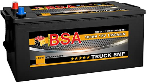 BSA LKW Batterie 180AH SHD Starterbatteri​e 12V absolut wartungsfrei ersetzt 155Ah 170Ah !