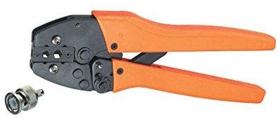 Crimpadora Alicates 6.5,5.4,3.25,2.0,1.72,1.0 mm2 cable conector BNC dedicado herramienta de prensa