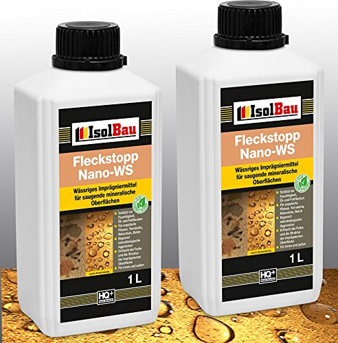 Stop Nano 2 L anti-taches spécial imprégnation Pierre Naturelle versiegelung WS Nano +