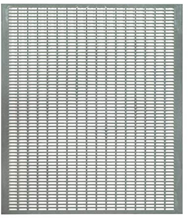 LYSON Absperrgitter Dadant, Plastic, stark, horizontal (41,5x49 cm) (100 Stk.) Königinnengitter, Bienenbeute, Imkereibedarf