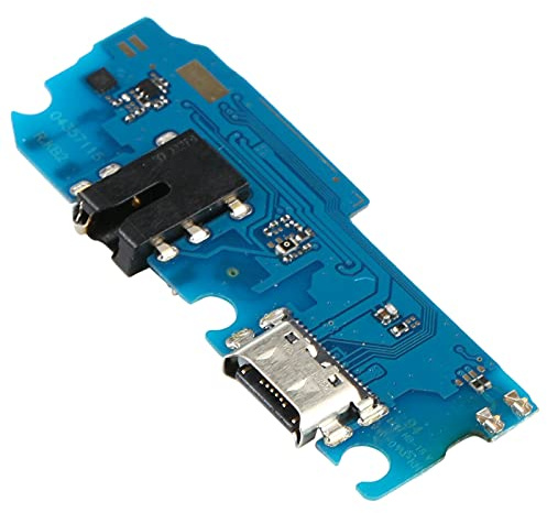 Ersatzteil kompatibel mit Samsung Galaxy A12 SM-A125 A125F Flat Flex Sub Board Dockingstation Micro USB Klinke Eingang USB Anschluss Kabel Aufladen + Mikrofon Sync Daten