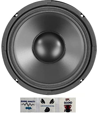 KIT Set pour VONYX 902.148 WP20 1 Haut-Parleur woofer 20 cm 200 mm 8, 125 Watts rms 250 Watts Max, 8 ohm, sensibilité 87 DB, Suspension en Caoutchouc Semi-Rigide, 1 pièce + 3 Autocollants gratuits