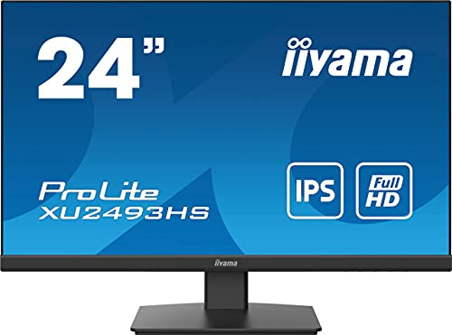 iiyama XU2493HS-B5 - Monitor 23.8, IPS, FullHD, 75 Hz, 1H1DP