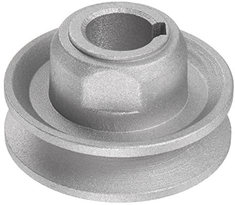 sourcing map Industrial Coser Máquina Embrague Motor Polea 15mm Interior 50mm Exterior Diámetro Aluminio Eléctrico Transferencia Rueda Polea