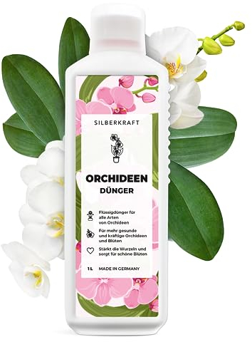 Orchideendünger - Mineralischer NPK Flüssigdünger mit Stickstoff - Dünger für Orchideen - Orchideen düngen