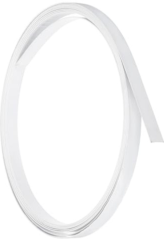 PATIKIL 12mm x 5,5 Iarde Stecche per Cucire Stecche Acciaio a Molla Bianco