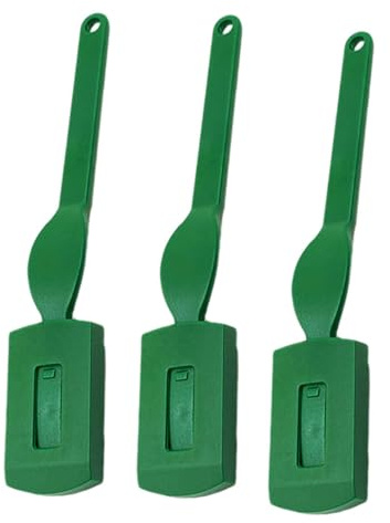 Cabilock 3pezzi Cutter Per Torte e Pane Strumenti Per e Carbonio Verde Per Taglio Preciso e Facile