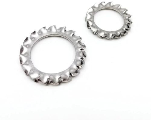 Arandelas de Diente Externo, Arandelas de dientes internas Arandela de seguridad Mezcla de juntas M3 M4 M5 M6