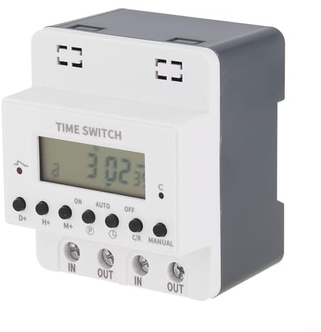 Relé de interruptor temporizador digital AC220V KG316T, control de potencia de 60A/100A con función de sincronización automática (100A)