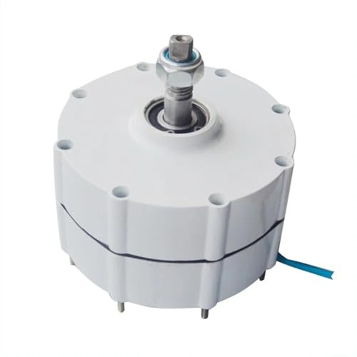 Aerogenerador Eolico Alternador generador de imanes permanentes sin engranajes de baja velocidad 500W 600W 800W 12V 24V 48V for turbina eólica, turbina de agua(Without Base,12V,600W)