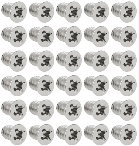 VGOL 100 Pièces Vis Disque Dur 3,5 Pouces 6-32 x 4 mm pour Montage HDD