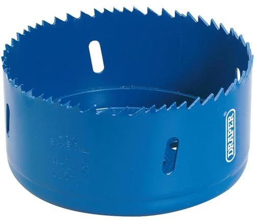 Draper 41094 Expert HSS Bi-Metal Holesaw Blade, 105mm, Blue