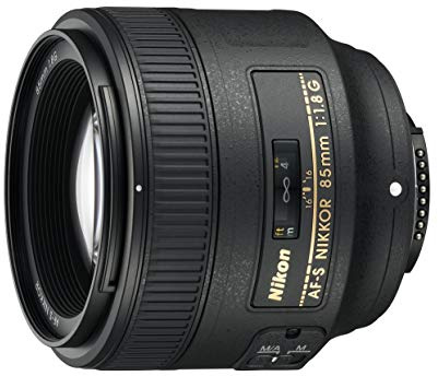 Nikon 85mm f/1.8G AF-S FX Nikkor Lens - Black, Telephoto, Prime, Compatible with Nikon F Mount - Renewed
