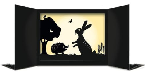 Schattentheater. Für das Schattenspiel in Kindergarten und Schule: Für das Schattenspiel in Kindergarten und Schule. Bildgestütztes Erzählen für ... und Figuren für unser Schattentheater)