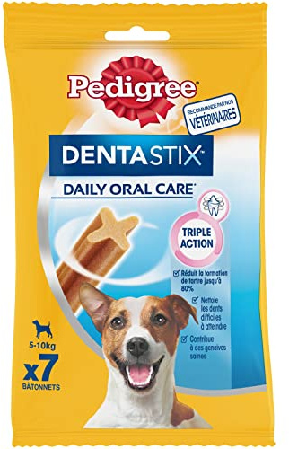 Pedigree Dentastix Friandises pour Pack de 70 Sticks Hygiène Bucco Dentaire Petit Chien
