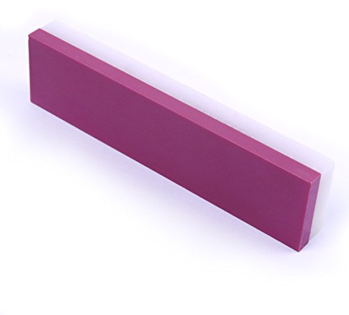Atoplee Wetzstein, Rubinschleifstein und Achatstein zum Polieren und Schärfen, 3000 Körnung und10000 Körnung, 100 x 25 x 10 mm