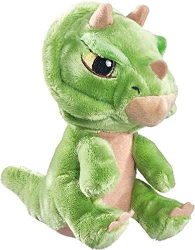 Schmidt Spiele 42760 Jurassic World, Triceratops, 17 cm Plüschfigur